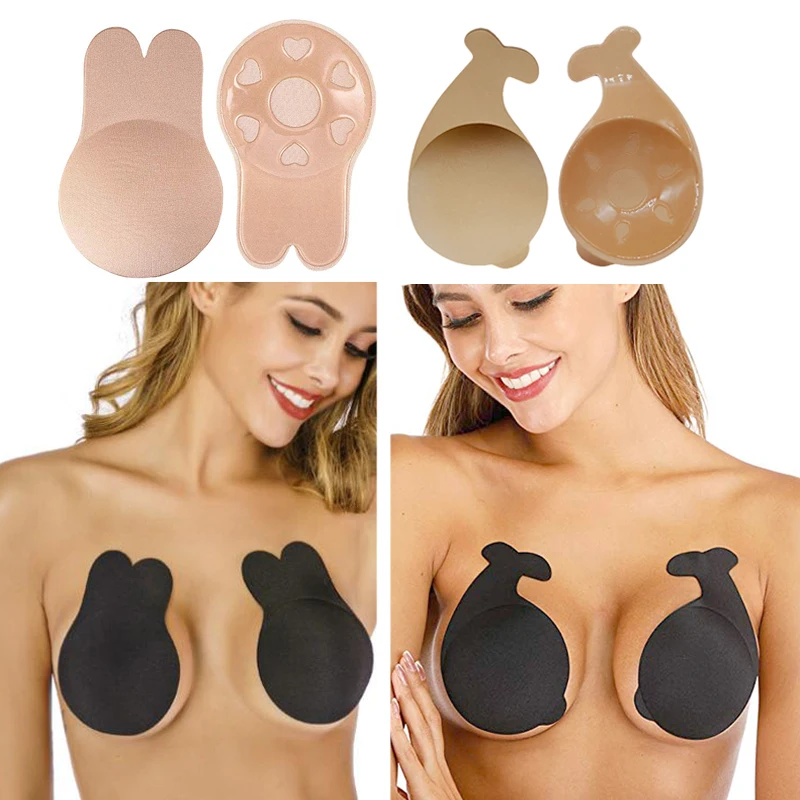 Силиконовый липкий клейкий бюстгальтер сексуальное нижнее белье размера плюс