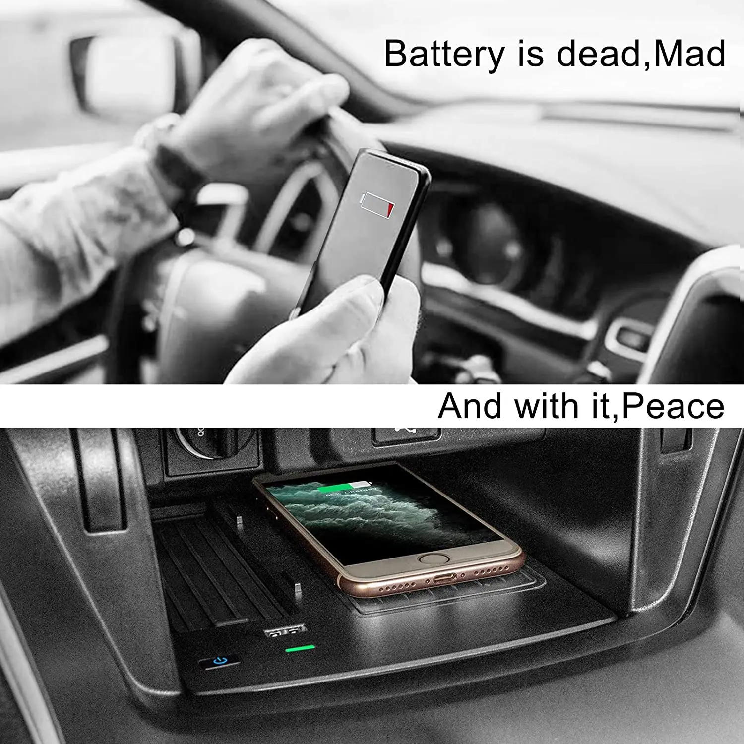 wireless charger for honda accord 2018 2021 accessories phone wireless charging pad mat fit for 10th gen honda accord free global shipping
