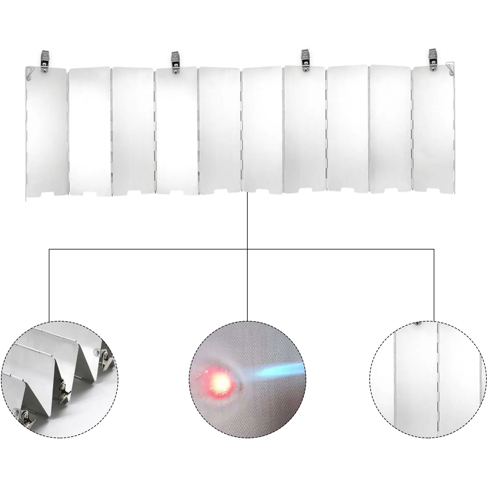 

Отражатель нагреватель из алюминиевого сплава, пропановый отражатель с термофокусировкой, Складная Ткань для наружного применения, устойч...