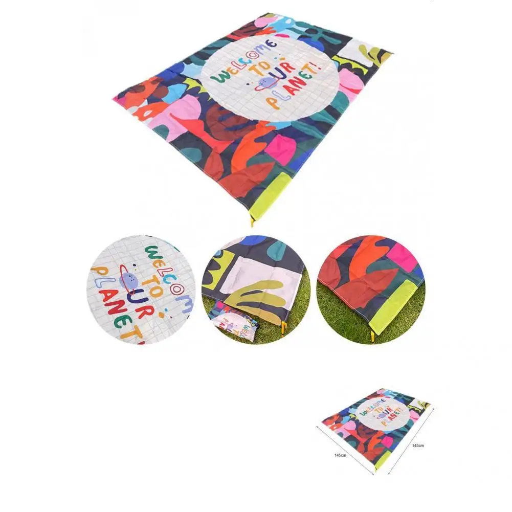

Thickened Unique Moisture Proof Picnic Blanket Large Camping Mat Compact for Picnic