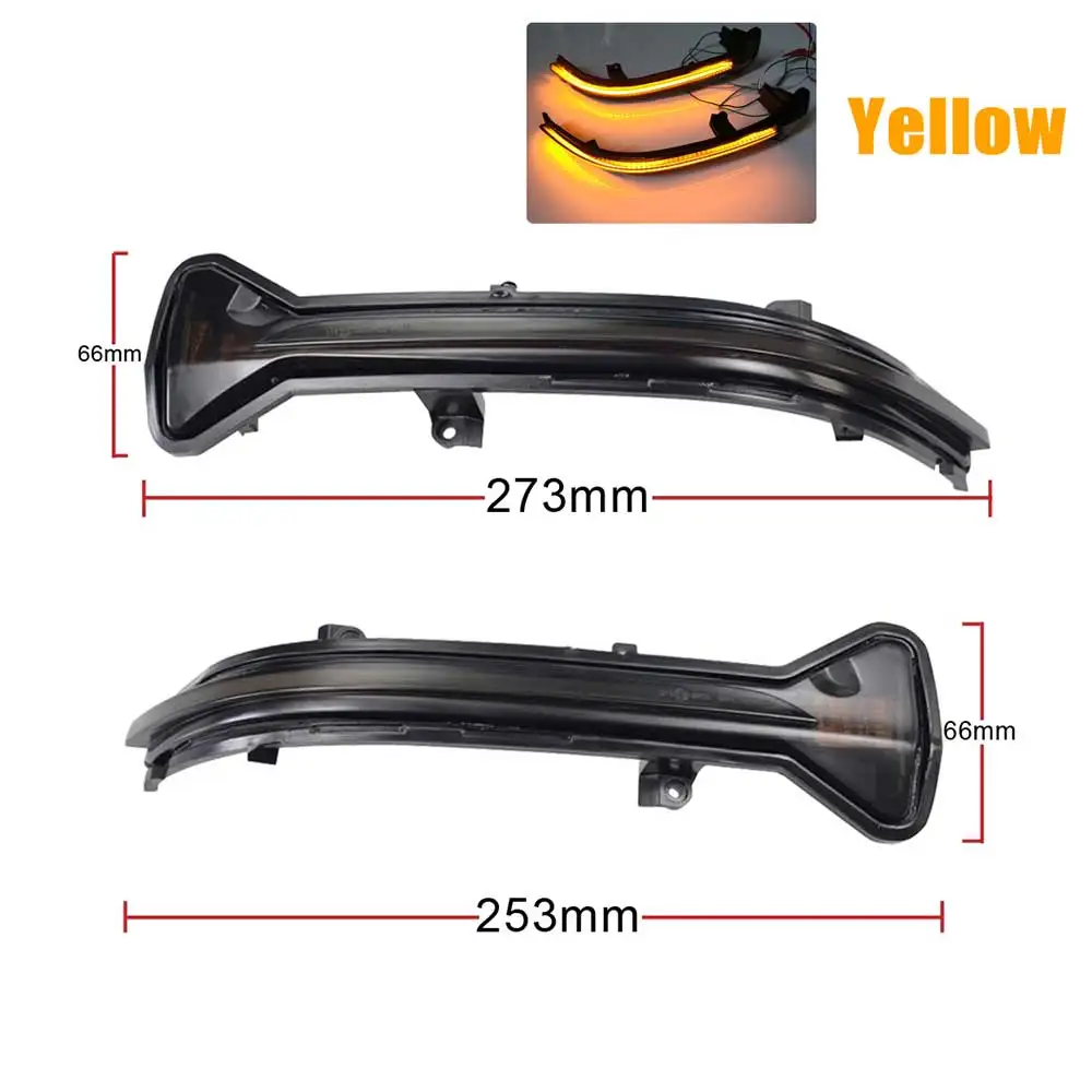 

2pcs LED Dynamic Turn Signal Light Sider Mirror Indicator Flashing Light For BMW 5 6 7 8 3 Series G38 G30 G31 G11 G20 M5