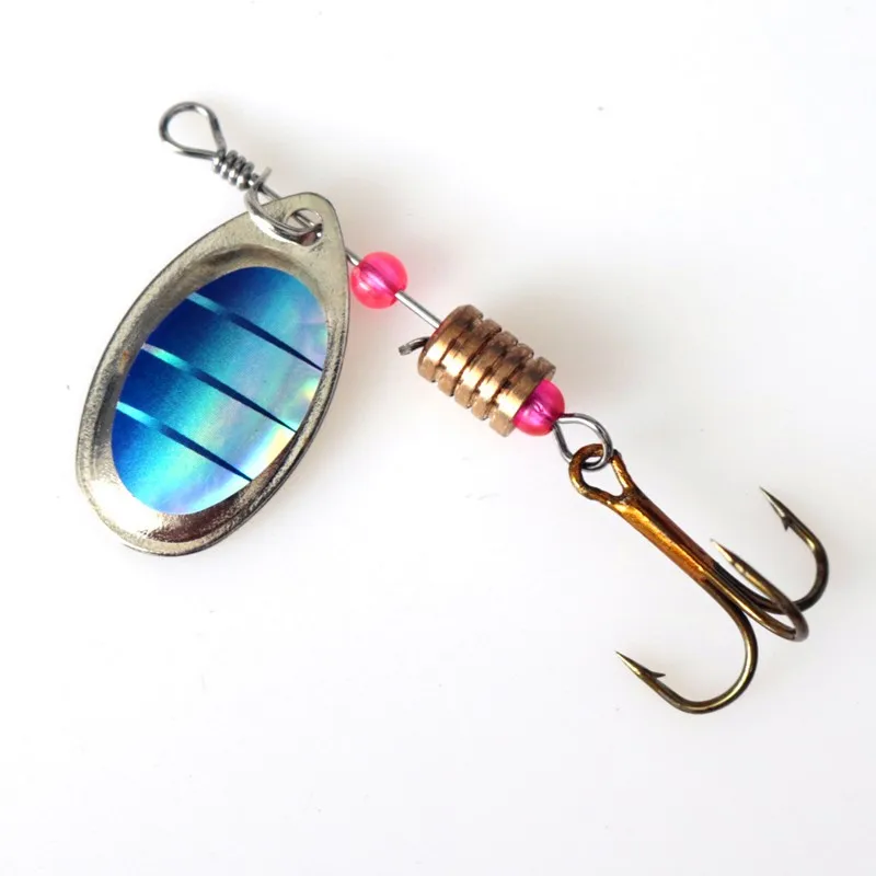 1 шт. металлическая рыболовная приманка в виде ложки для морской форели|Наживки