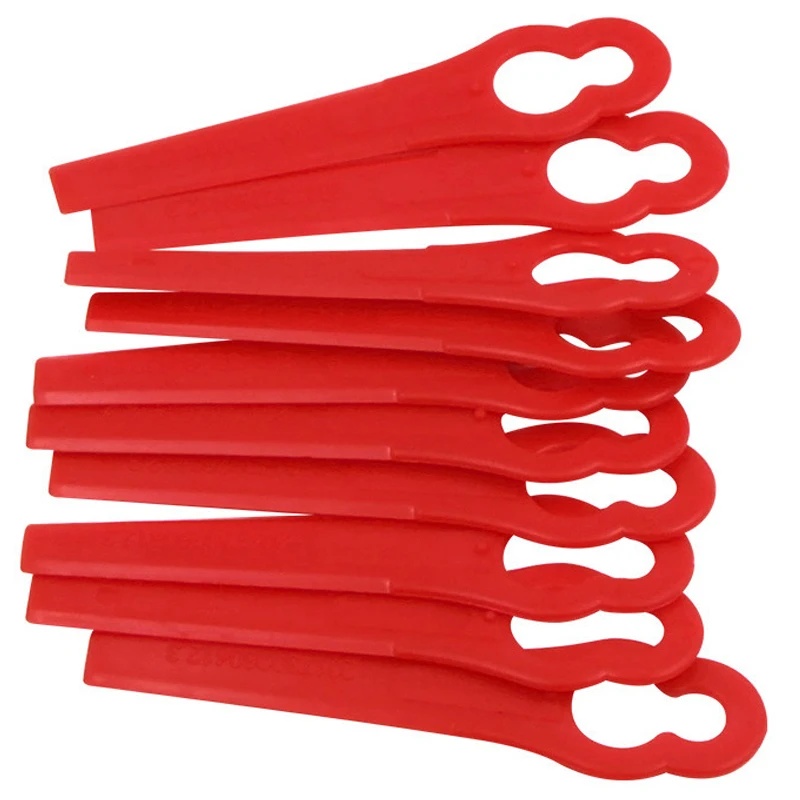 

NEW-120Pcs for Florabest LIDL FRTA 20 A1 Lidl IAN 282232 Replacement Plastic Cutter Blades for Florabest Grass Trimmer Brushcutt