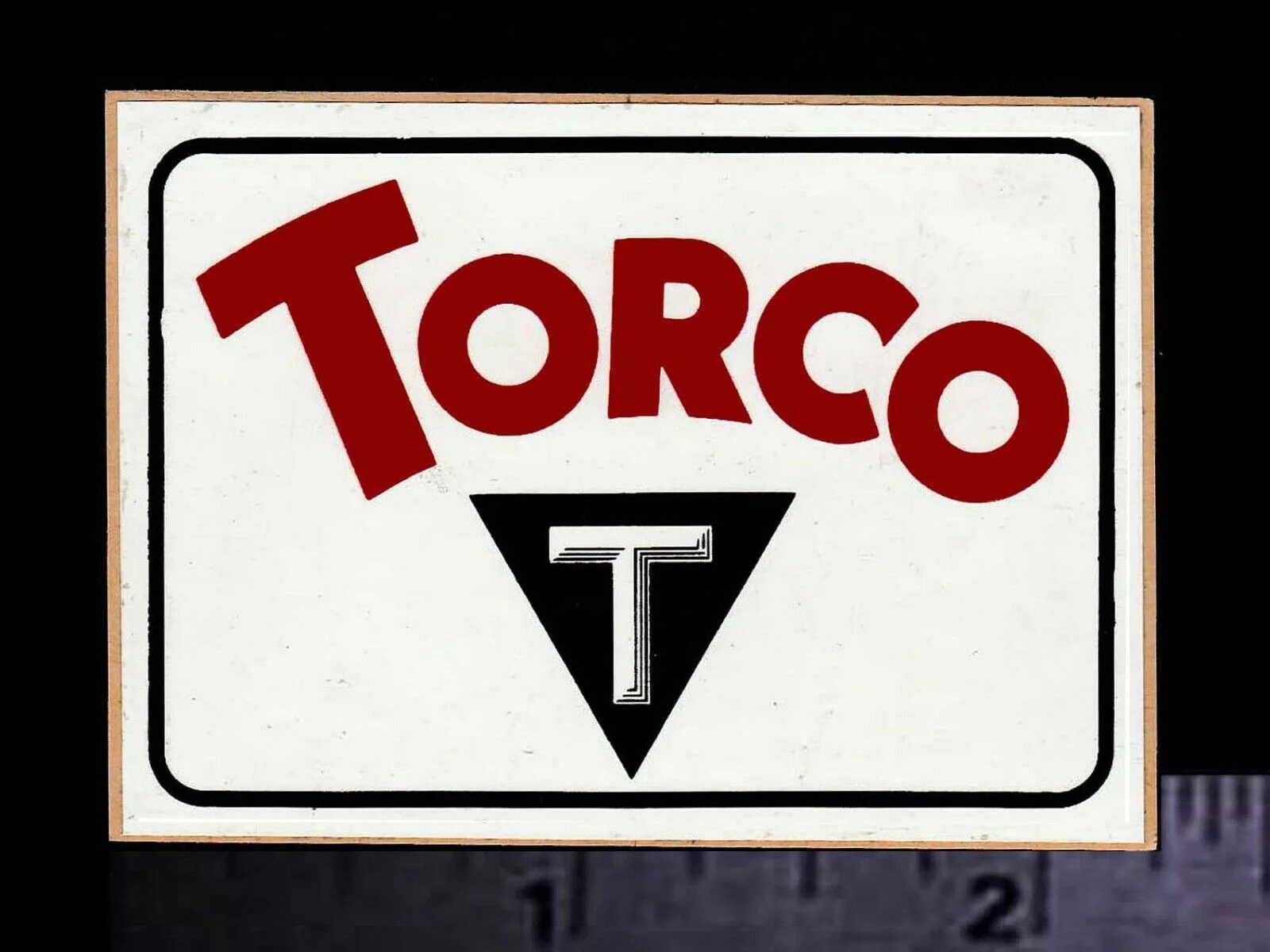 

Оригинальные винтажные гоночные наклейки/Стикеры для x2 TORCO - Motor 1960s 70s