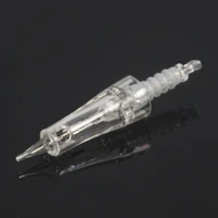 20pcs disposable electric derma pen needles bayonet nano cartridge for auto micro needle derma pen tattoo needle tip