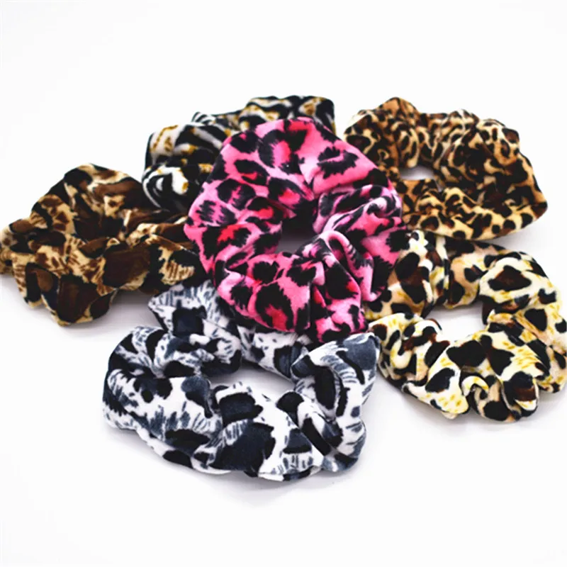 30-colour velvet loose women's hair rubber band female ribbon Ring Ponytail |