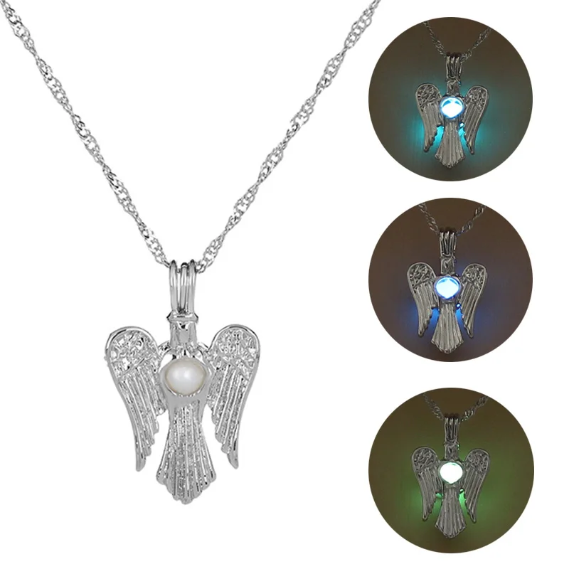 Ожерелье светится в темноте, медный кулон ювелирные изделия женские подарки драгоценности аксессуары 2020 мода.