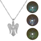 Светящееся в темноте светильник жерелье, медное ожерелье с подвеской, ювелирные изделия, подарки для женщин, аксессуары с драгоценными камнями, мода 2020