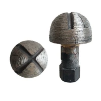 diamond sintered mushroom head hemispherical grinding stone reaming engraving wheel free shipping 5pcs
