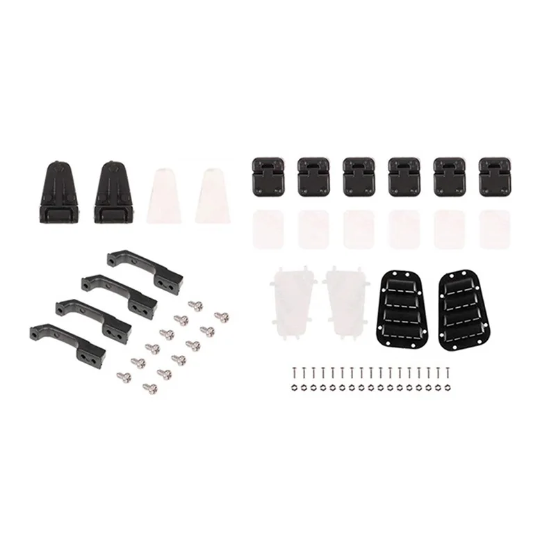 1 комплект пластиковые дверные петли для автомобиля ручки воздухозаборник