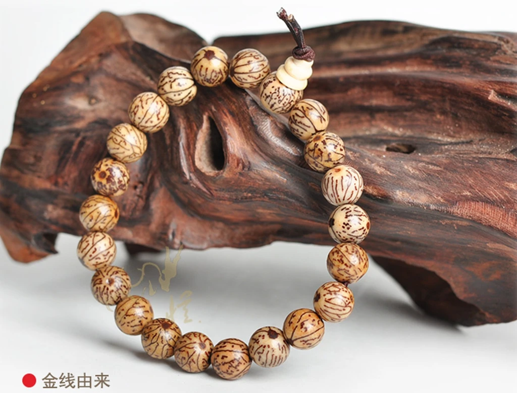 8 мм золотая линия искусственная тибетская планета|buddhism bracelet|bracelet braceletbodhi seed bracelet
