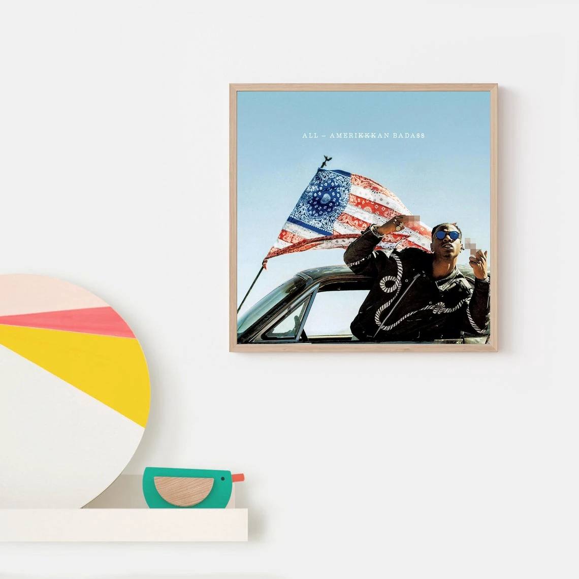 Joey Badass All amerikkkan Музыкальный альбом Холст Плакат Искусство Хип-Хоп Рэпер Поп