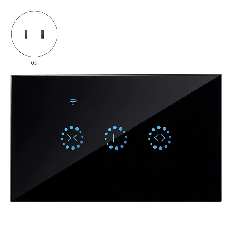 Стандартная панель для США Ewelink Smart шторный мотор электрические жалюзи WiFi