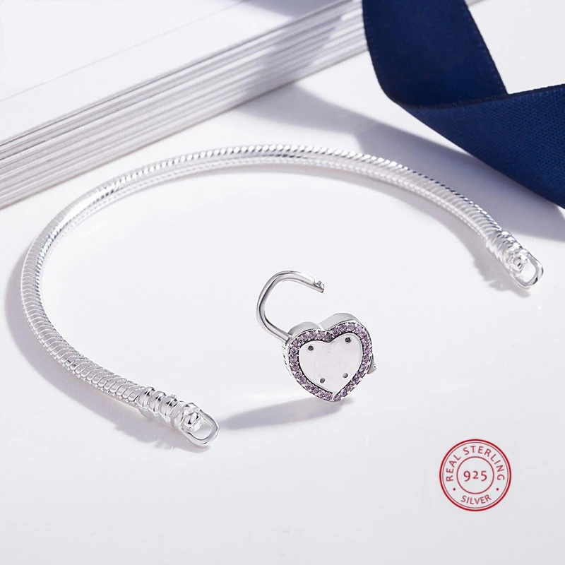 Новый базовый браслет-цепочка серебряного цвета и браслет длиной 16-22 см модный с