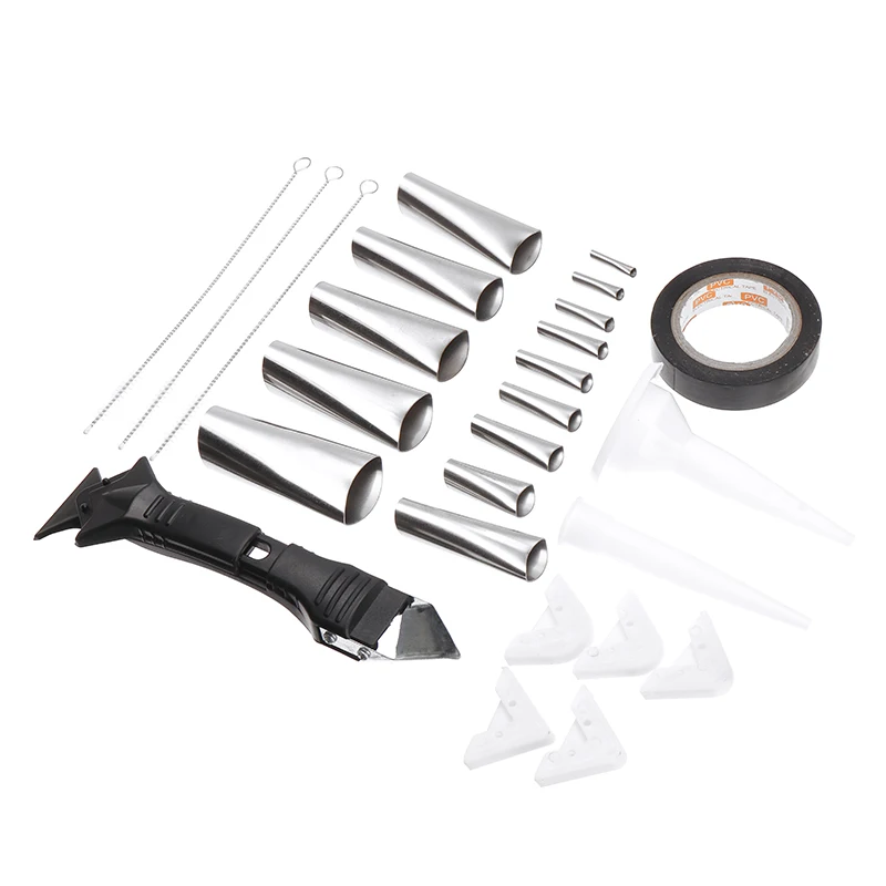 25 шт. прочный силиконовый герметик сопло новый инструмент клей рот из