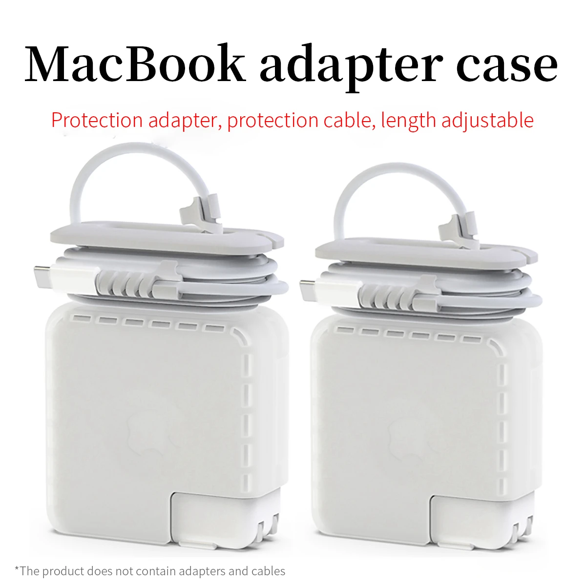 

Adapter Protector Case for Apple MacBook Air Pro 12 13 13.3 15.4 16 29W/30W/60W/61W/85W/87W/96W Charger Cable Organizer Cover