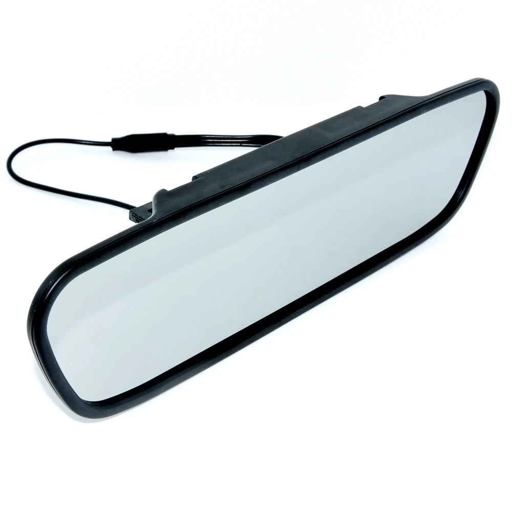 Автомобильное зеркало заднего вида парковочный HD ЖК видео цифровой цветной