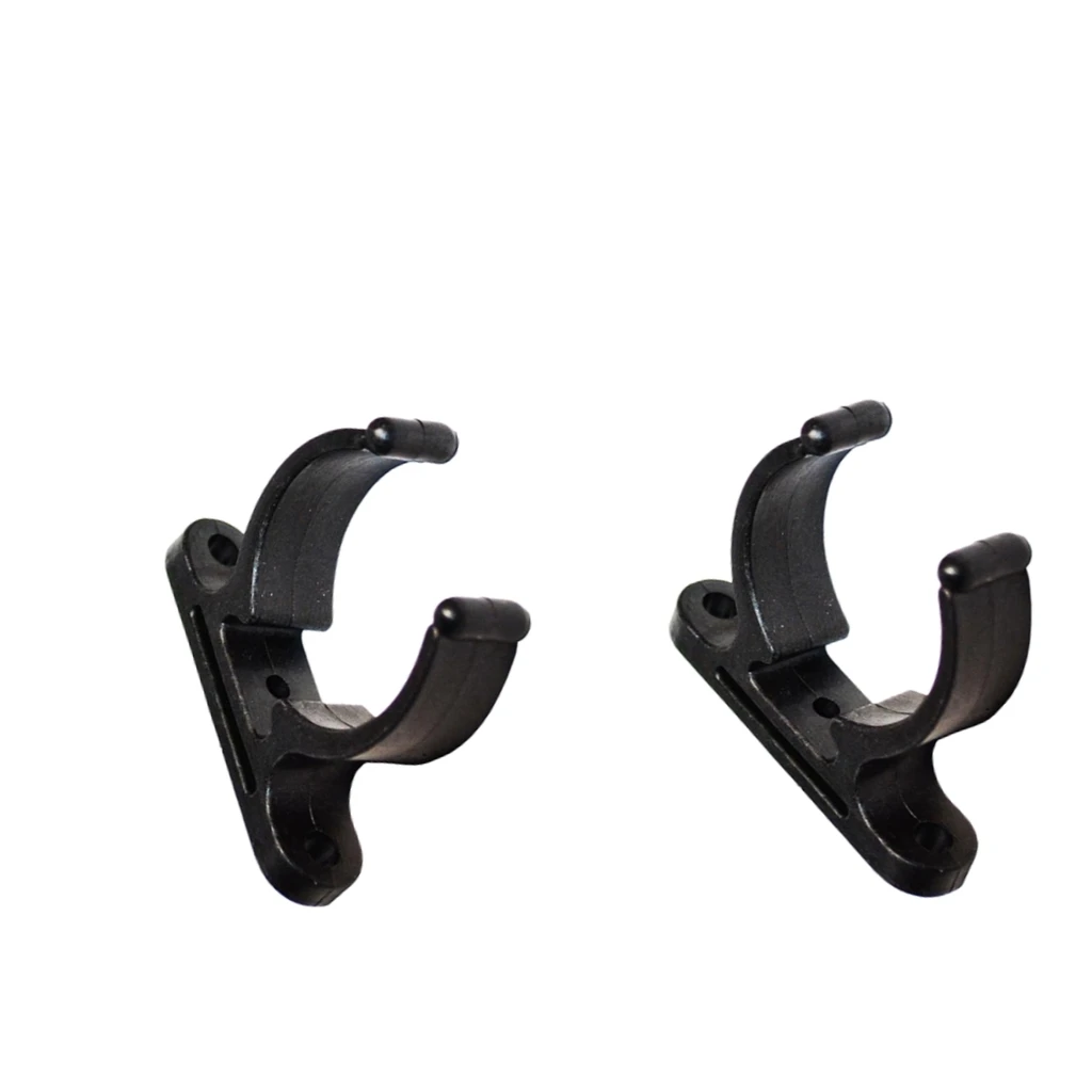 

2x Nylon Boat Kayak Canoe Paddle Holder Bracket, Boat Paddle Bracket Clamp, Boat Fishing Rod Holder Clips