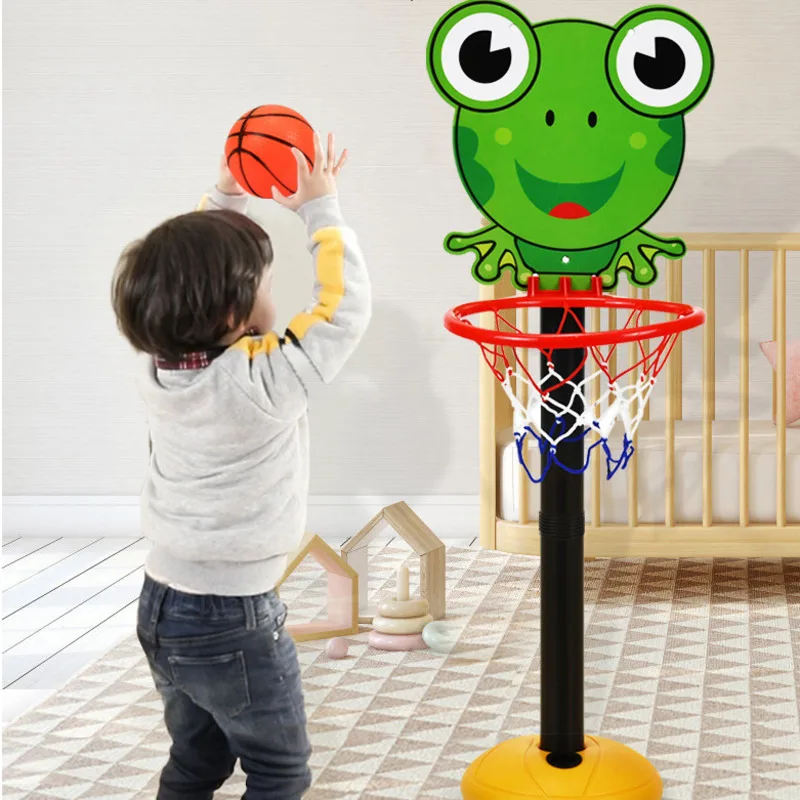 Children Basketball plastic Playing Set Outdoor Sport Adjustable Stand Basket Holder Hoop Mini Indoor Boy Kids Yard Game Toys