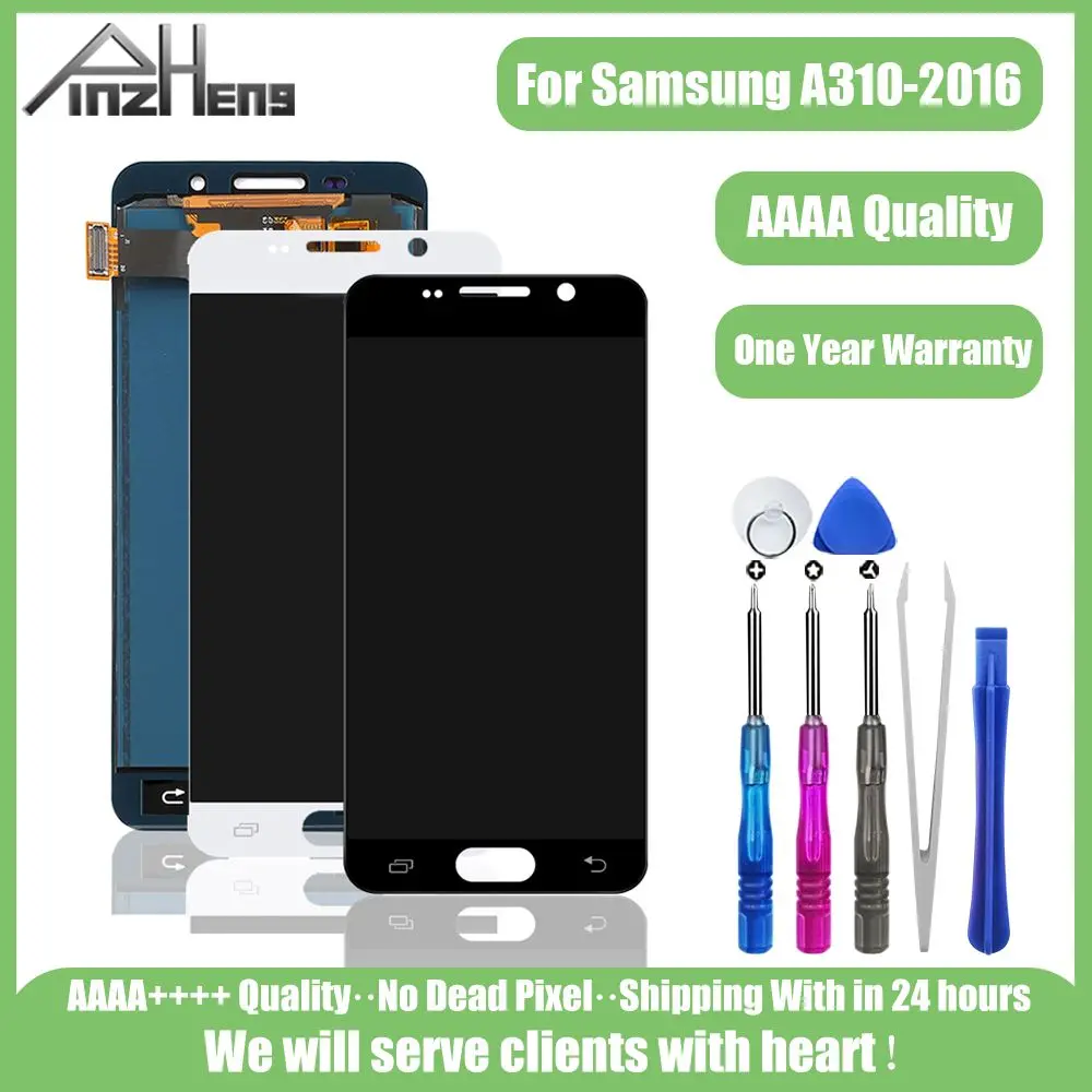 PINZHENG lcd экран для samsung Galaxy A3 2016 кодирующий преобразователь сенсорного экрана в