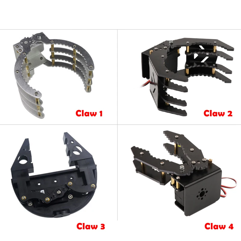 High Quality Mechanical Claws Grippers Robot Arms with 180 Degree Servos for Arduino DIY Programming STEM Toy Parts | Игрушки и хобби