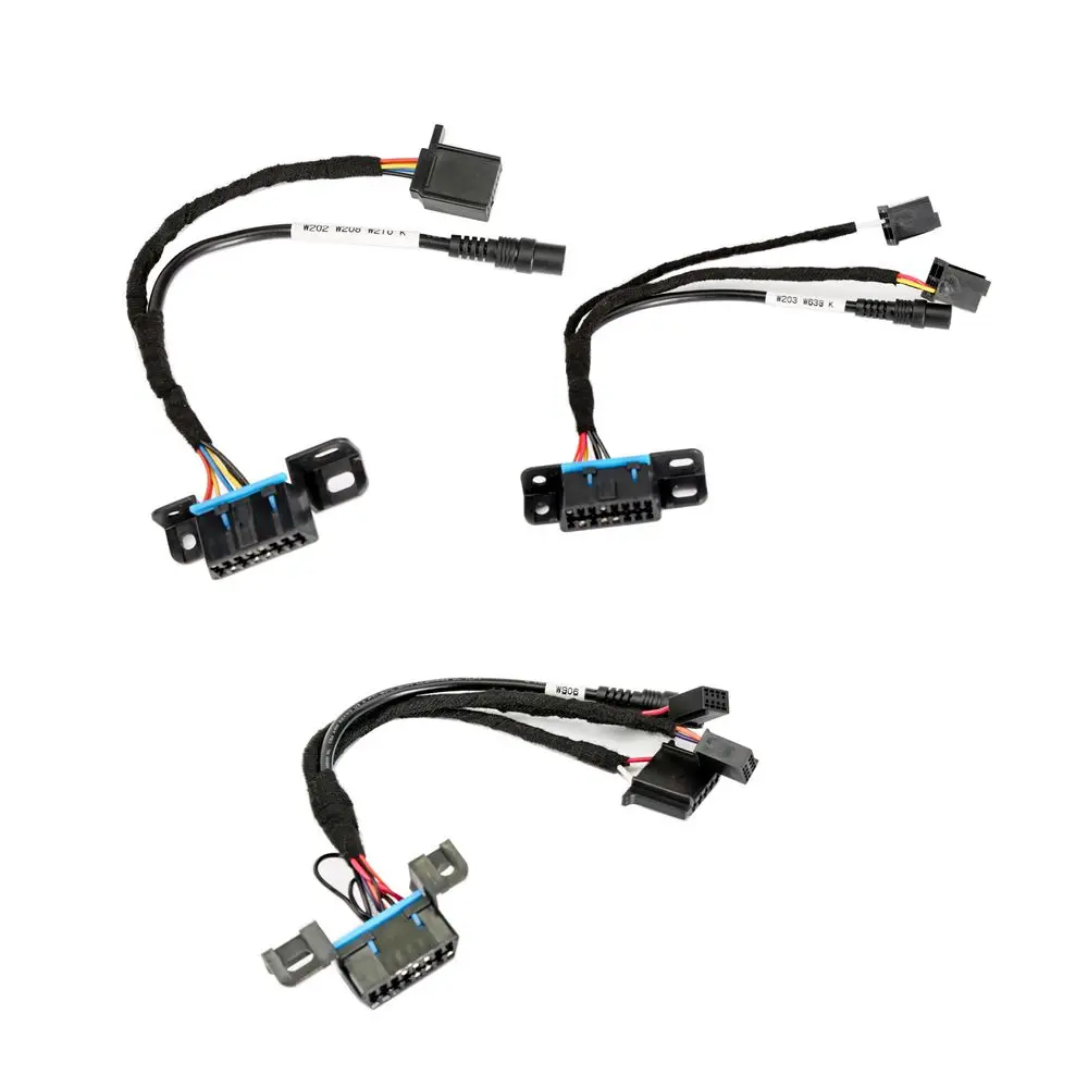 12 кабелей EIS ELV для Benz VVDI MB BGA инструмент с шлюзом 164 209 211 адаптер тестовая линия