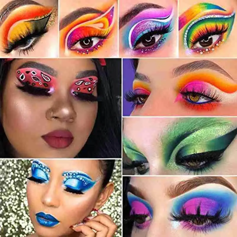

Pearly Matte Glitter Summer Eye Shadow Palette Eyeshadow Light Matte Makeup Palette Shimmer Eyeshadow Stage Pearl Z2T7