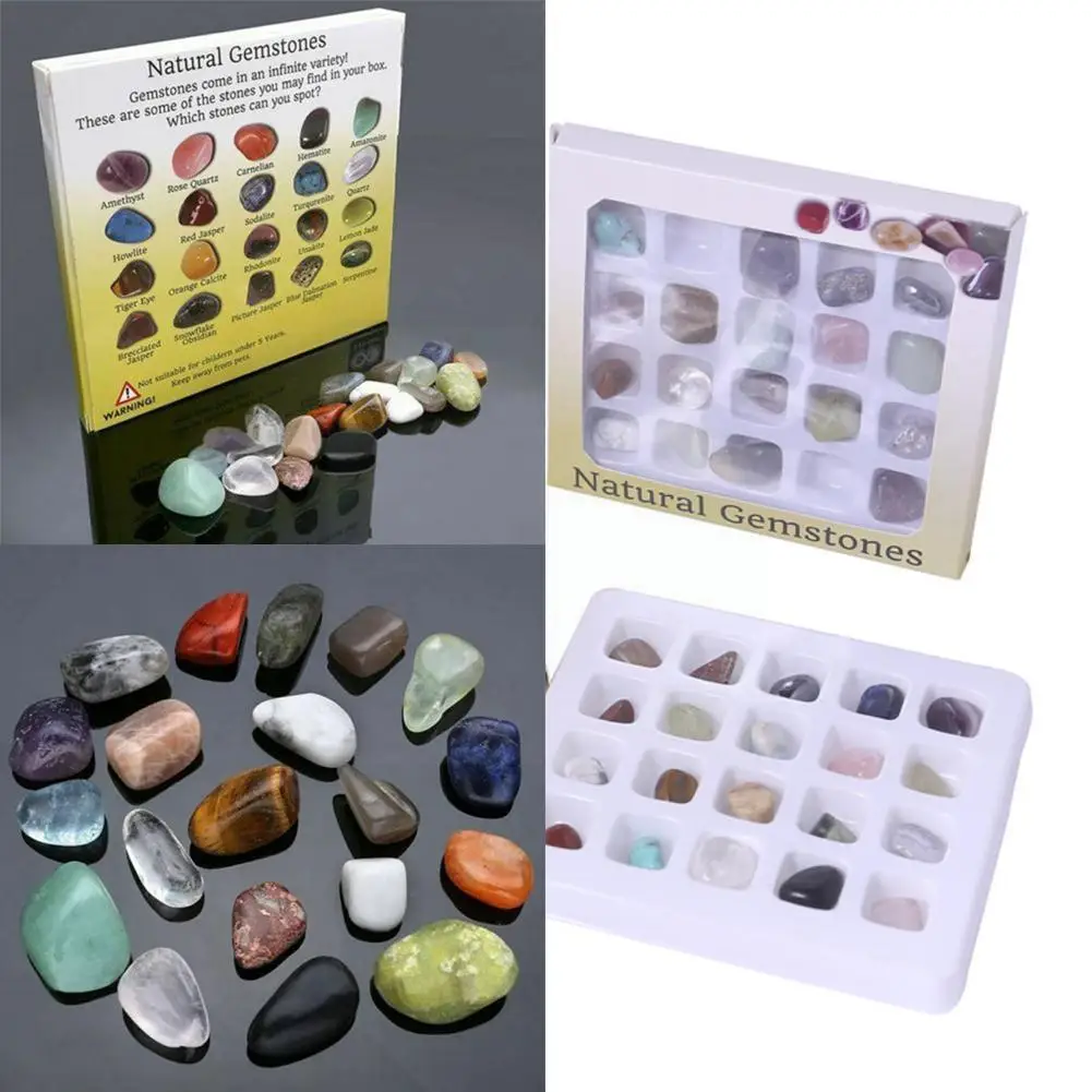 

Образцы руды из натурального хрусталя, 20 видов смешанных драгоценных камней, материалы для раннего изучения естественной географии для уче...