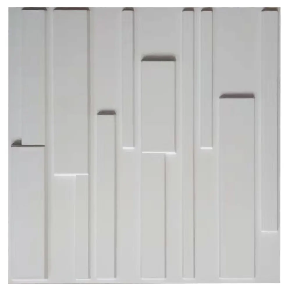 A06016 3DARTWALL белые ПВХ 3D стеновые панели с популярным дизайном кирпича, поставляется в 12 плитках, покрывающих 32 кв футов - Цвет: A06016