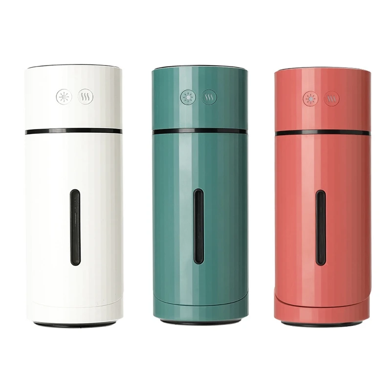 

USB Electric Humidifier Aroma Oil Diffuser Grain Air Humidifier USB Mini Mist LED Light for Car Home