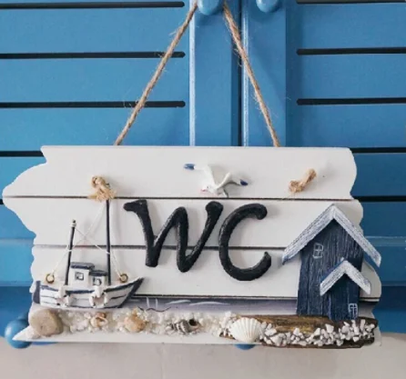 

Деревянная привлекательная дверная тарелка в средиземноморском стиле, домашний Настенный декор для паба, бара, кафе, ресторана