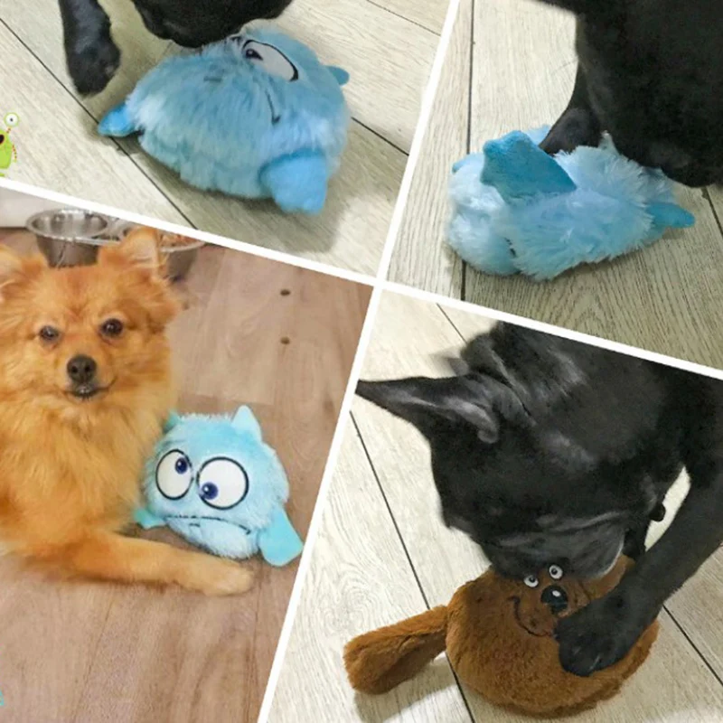 

Electric Pet Toys Sound Training Supplies Simulation Squeaker Scratch-Resistant Plush Products for Cat and Dog HUG-Deals