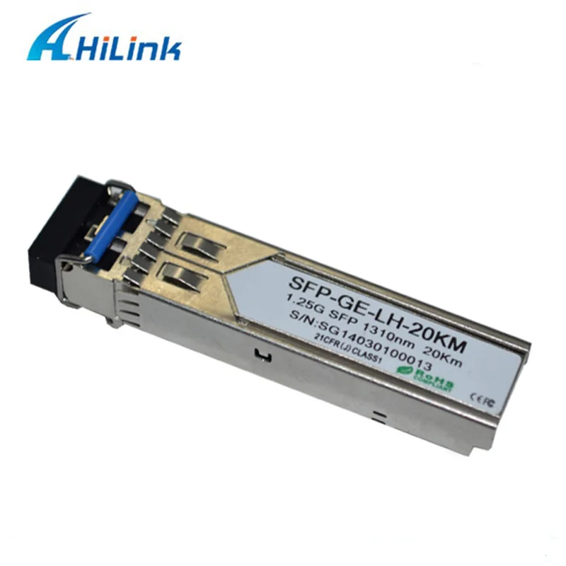 Бесплатная доставка! Совместим с ZTE 1 25G sfp 1000base lx 1310 нм 10/20 км двойной LC DOM