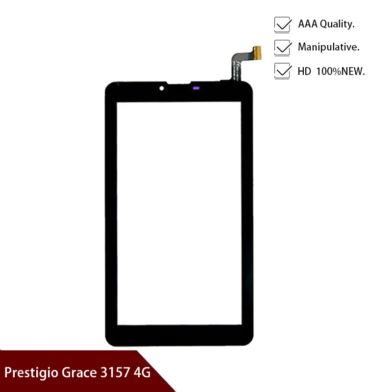 

New For 7" Prestigio Grace 3157 4G PMT3157_4G Grace 3257 4G PMT3257_4G Tablet touch screen panel Digitizer Glass Sensor Parts