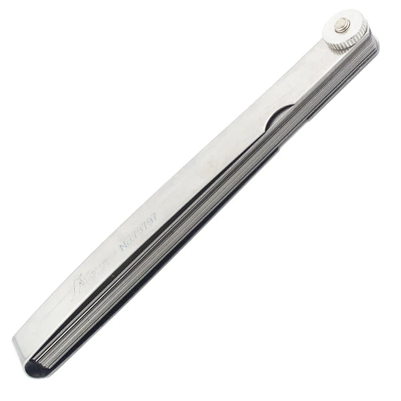SHINWA Gap Thickness Ruler Feeler Gauge Steel High Precision 0.03-1.0mm 150mm 73797 | Инструменты
