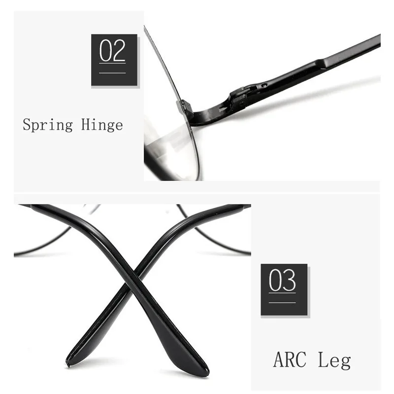 Женские круглые металлические очки для чтения с прозрачными линзами винтажные