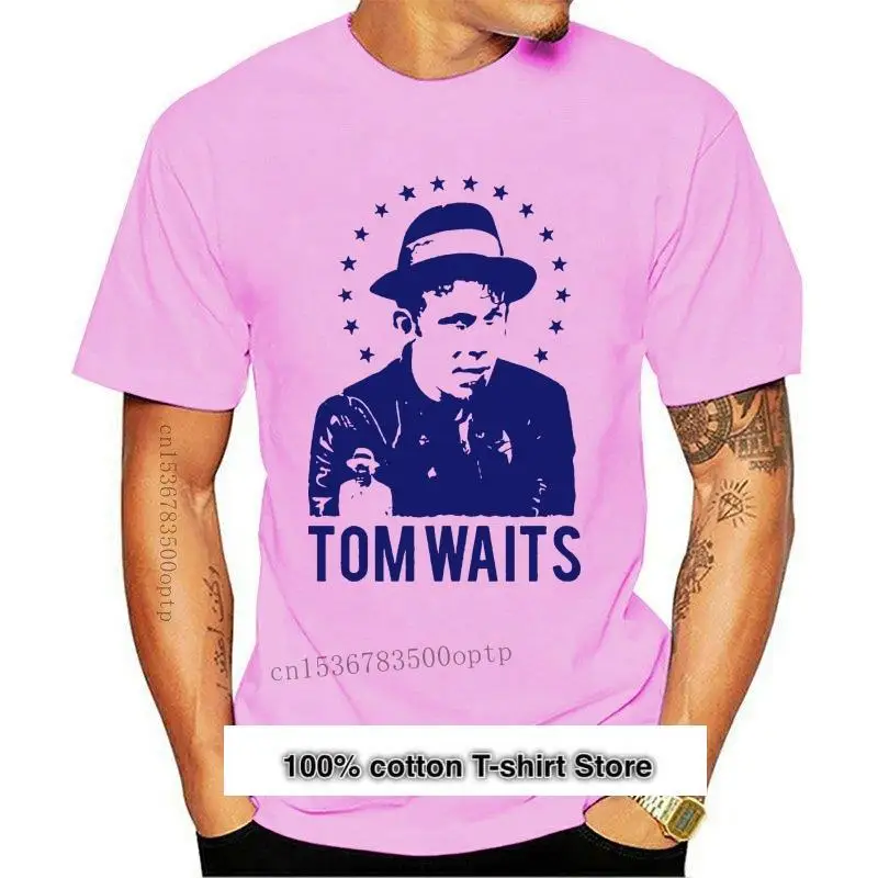 

Camiseta de Tom Waits para mujer, camisa de музыка Rock and Roll, ropa para parte superior masculina