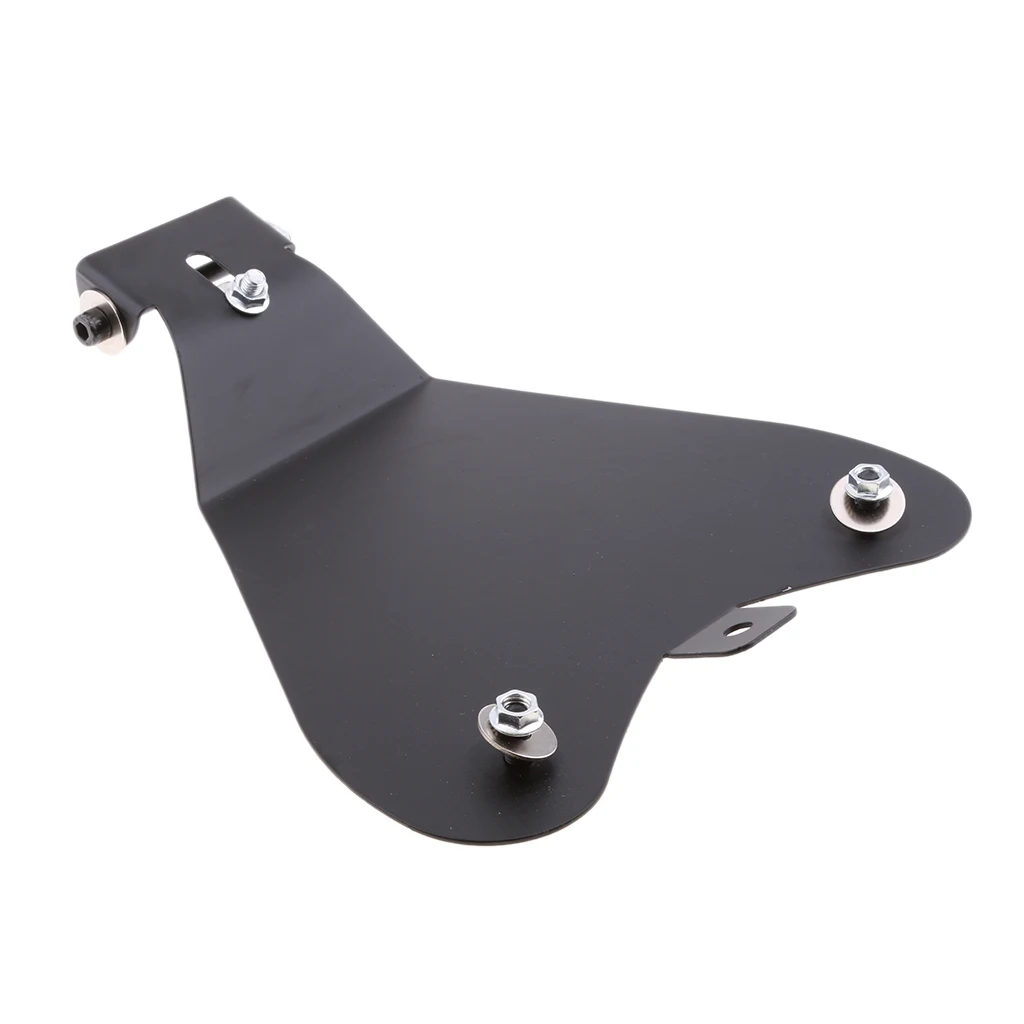 

Motorcycle Solo Seat Baseplate Bracket For XL883 XL1200 - Black
