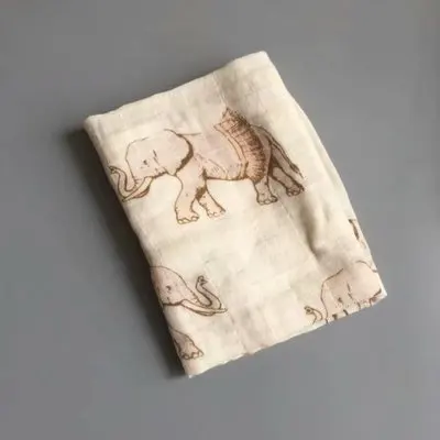 Новинка; хлопковое детское одеяло для новорожденных; мягкое детское одеяло из органического хлопка; муслиновое Пеленальное Одеяло для кормления; тканевое полотенце; шарф; детские вещи - Цвет: 15