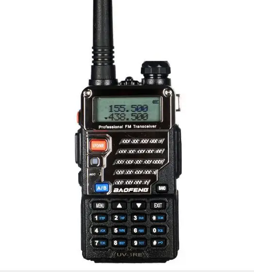128CH 5W VHF UHF 136-174Mhz & 400-520Mhz two way Radio BF UV5R Professional CB radio station Walkie Talkie Baofeng