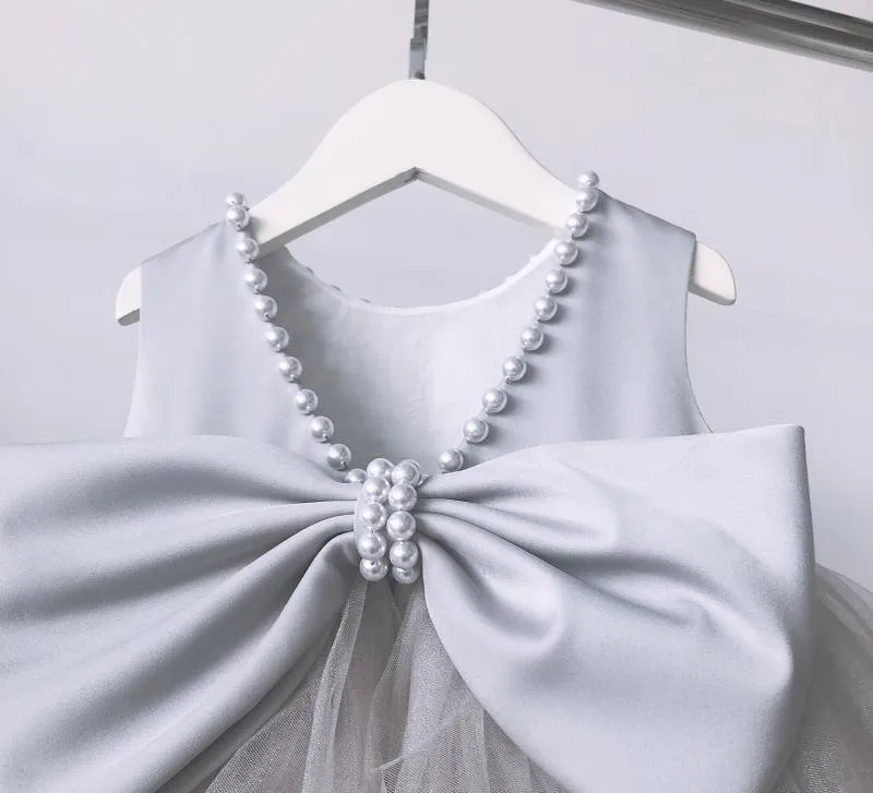 Платье для крещения новорожденных на 1 год платье дня рождения маленьких девочек