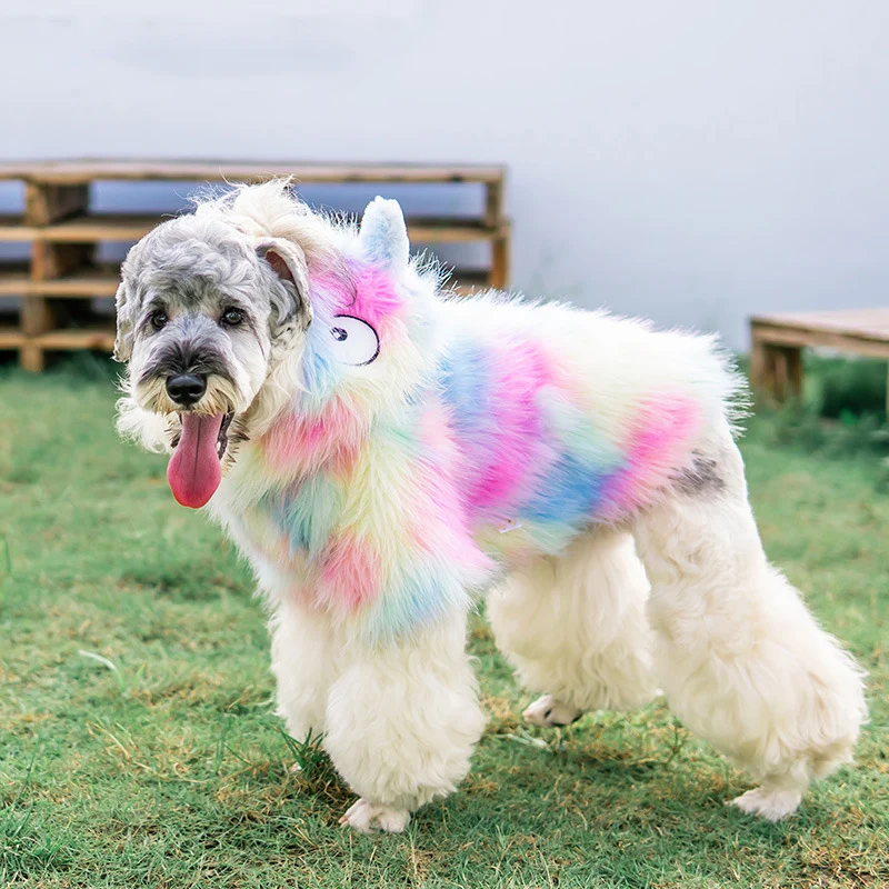 Большая домашняя собака одежда толстовки зимняя плюшевая куртка для собак мопса