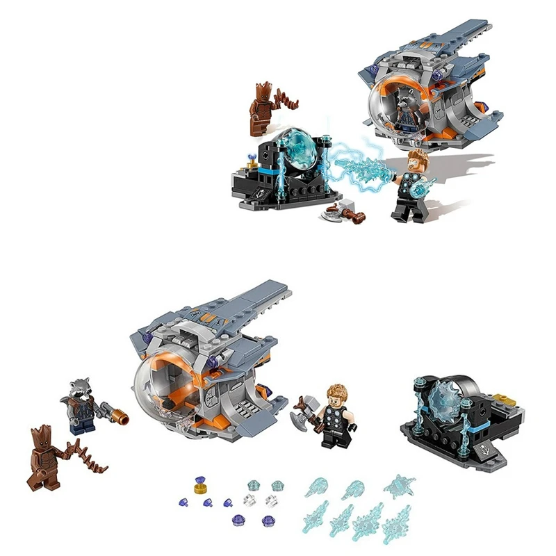 Супер Герои Тор оружие Quest строительные блоки игрушки для детей Бесконечность