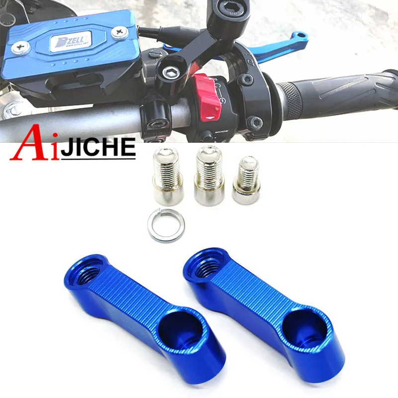 

Для SUZUKI GSR400 GSR600 GSR750 GSR 400 600 750 GSF650 универсальные 10 мм мотоциклетные зеркала заднего вида удлинитель переходник