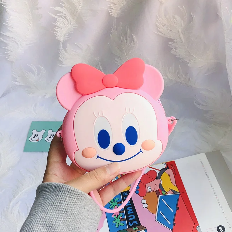 Новый мультяшный силиконовый женский кошелек карманный Дамский клатч кошельки