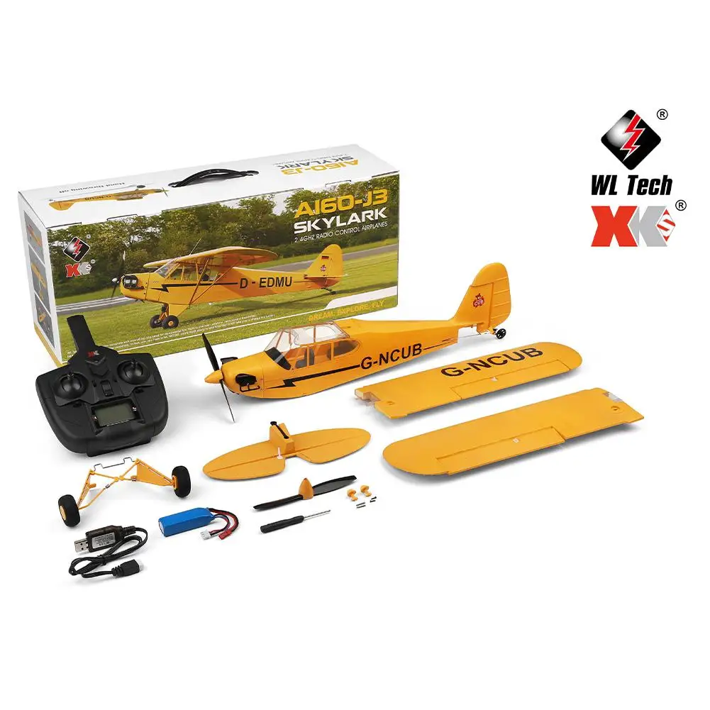 WLtoys XK A160 радиоуправляемый самолет 6G 7 4 v высокопроизводительный 1406 бесщеточный
