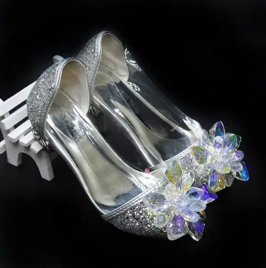 

Осенняя обувь для маленьких девочек, детская повседневная кожаная обувь для принцесс со стразами, цветами, жемчугом и блестками, розовое зо...