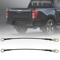 50 hot sales 1 pair tailgate cable sturdy wear resistant pvc tailgate check strap hatch support cable for ford ranger