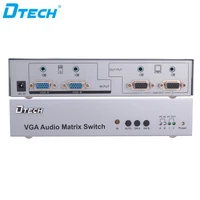 dt 7027 vga high definition switcher two in two out vga switch with audio vga switch