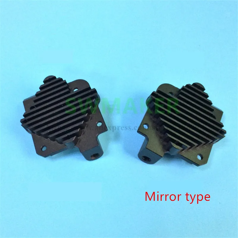 mirror type titan aero upgrade heatsink heat sink for titan extruder reprap prusa i3 mk2 3d printer spare parts free global shipping